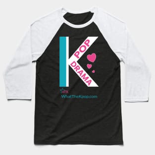 K-Pop and K-Drama special K Design Baseball T-Shirt